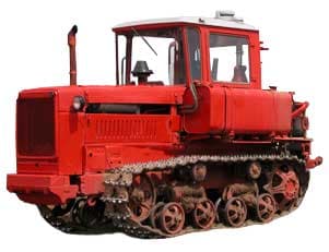 Гусеничный трактор ВГТЗ ДТ-75Е