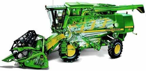 Комбайн зерноуборочный John Deere серии 9780 CTS