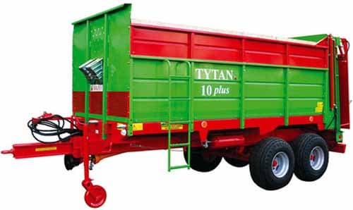 Разбрасыватель твёрдых органических удобрений Unia Tytan 7 plus
