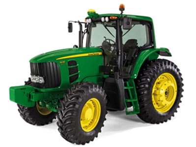 Трактор с регулируемой колеёй John Deere 7130