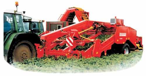 Копатель картофеля четырехрядный прицепной Grimme GV 3000