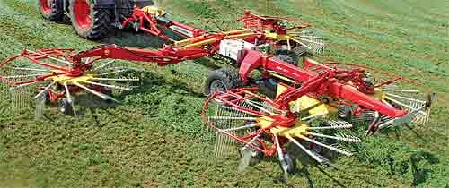 Валкообразователь четырехроторный Pottinger Top 1252 C