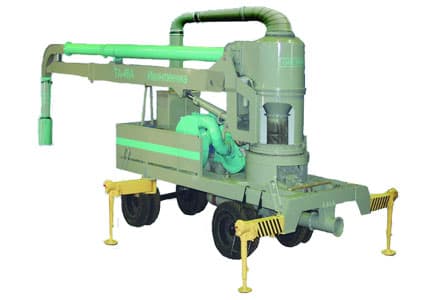 Перегружатель зерна мобильный пневматический на пневмоколесном ходу Ивантеевский Элеватормельмаш ТА-46А