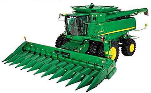 Комбайн зерноуборочный с одним аксиальным ротором John Deere серии 900 STS