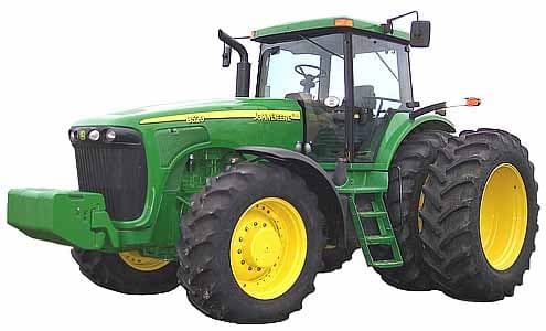 Трактор колесный John Deere серии 800