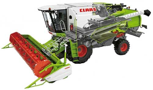 Комбайн зерноуборочный Claas Tucano серии 300/400
