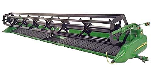 Жатка зерновая полотняная John Deere серии 900 D