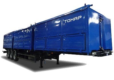 Полуприцеп самосвальный трёхсекционный Тонар-95232