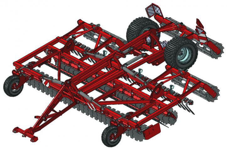 Лущильник дисковый SMSAgro DBM 250