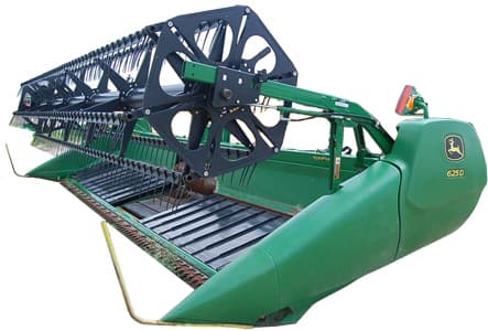 Жатка с ленточным транспортером John Deere серии 600D