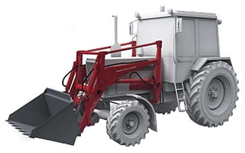 Погрузчик фронтальный универсальный Клевер Fenix ПФУ-0,8