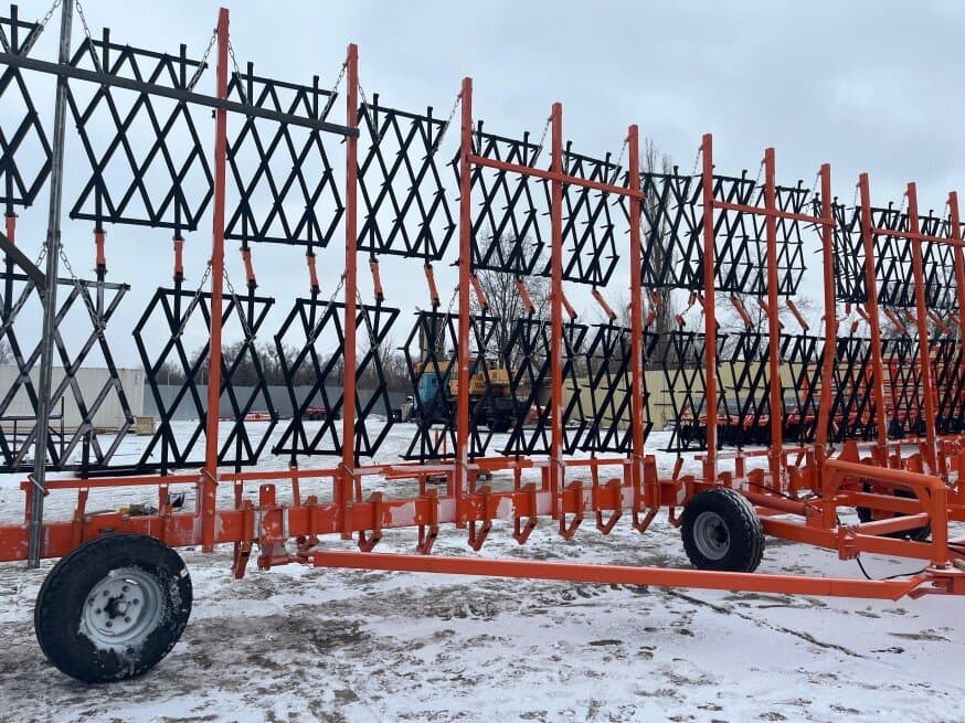 Борона зубовая (двухследная) Колос БЗУ-2/17