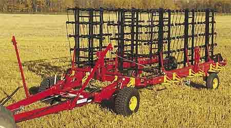 Борона пружинная тяжелая Bourgault серии 7200