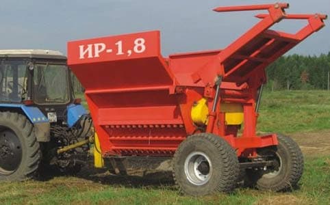 Измельчитель рулонов СМЗ ИР-1,8