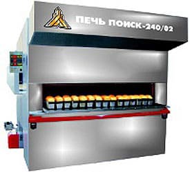 Печь люлечная с газовой/дизельной горелкой Поиск-240/02
