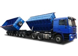 Автопоезд-зерновоз самосвальный Тонар-9540