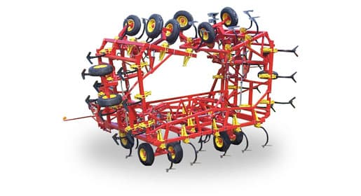 Чизельный плуг Bourgault 9400 с плавающей сцепкой