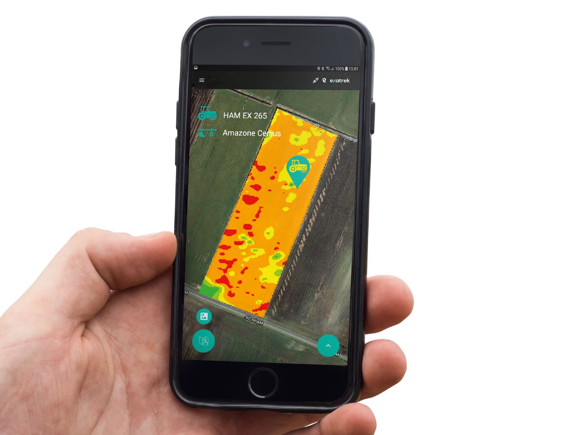 Глубокорыхлитель Cenius-2TX с системой ZoneFinder и exatrek