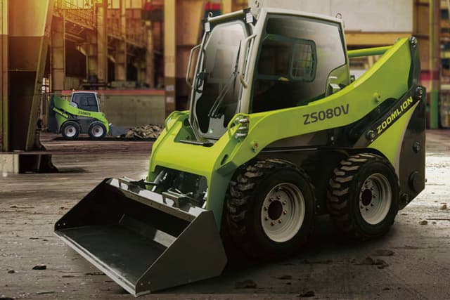 Погрузчик с бортовым поворотом ZS080V