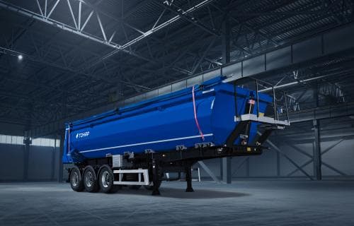 Полуприцеп с задней разгрузкой Тонар SL3-30 (30 куб.м)