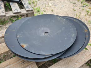 Диск бороны ø 460 круглый фирмы Bomet
