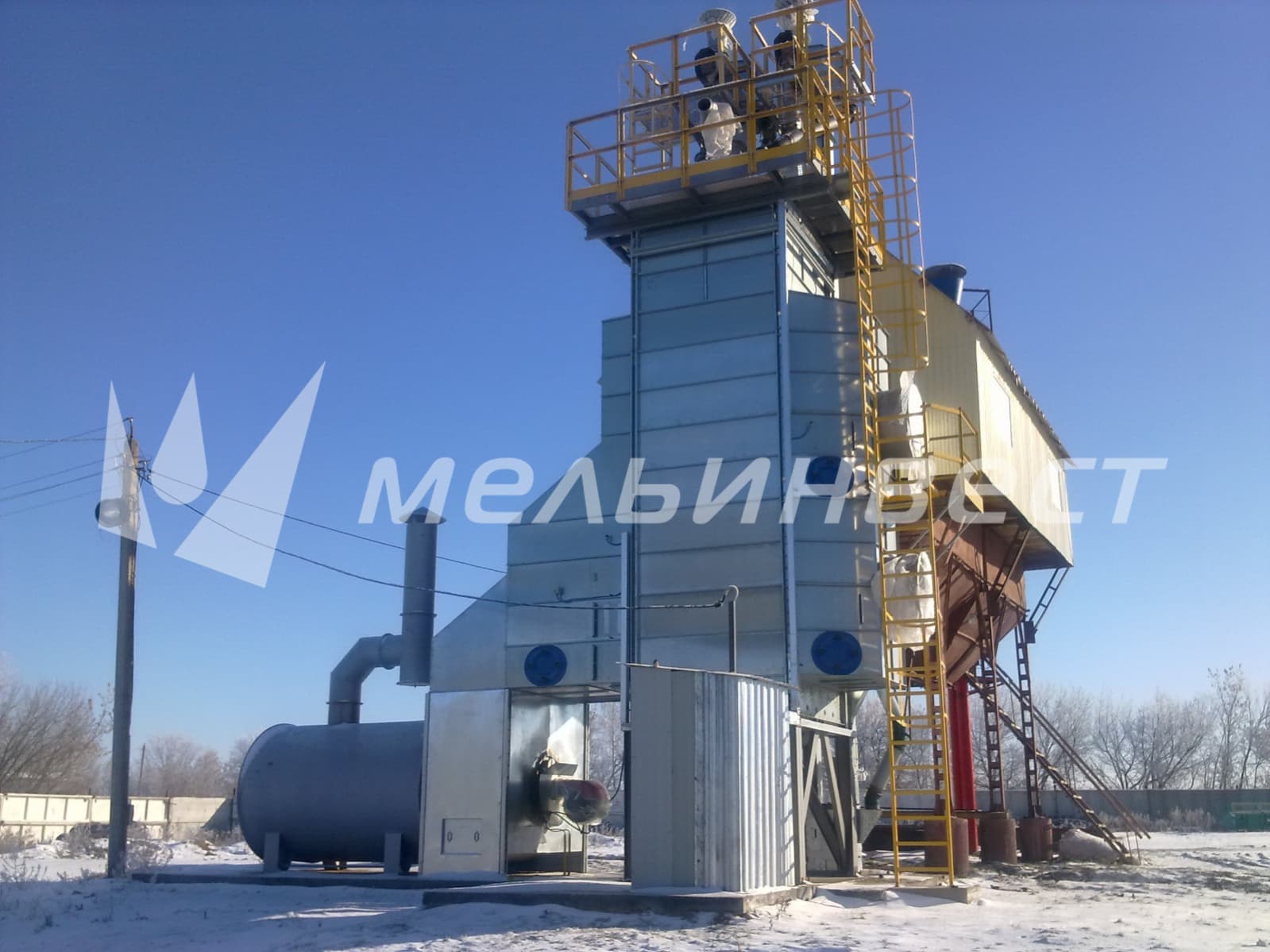 Шахтная зерносушилка ВЕСТА 10