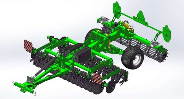 Компактная дисковая борона KRONOS (АГКСД) 3,0