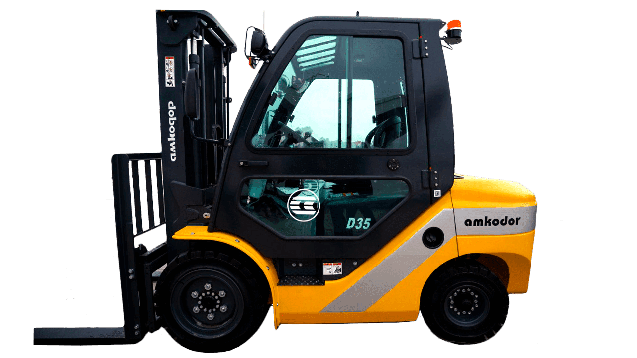 Автопогрузчик вилочный AMKODOR D35W