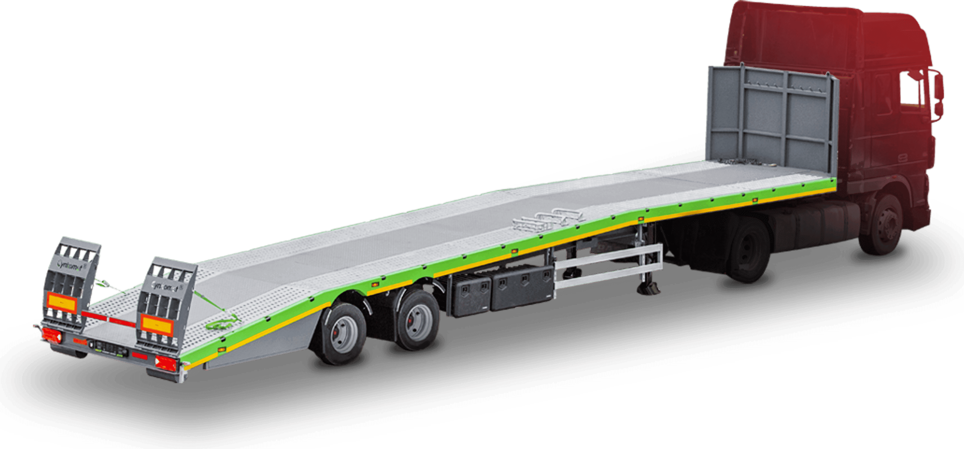 Полуприцеп-платформа SL-28M для буксировки