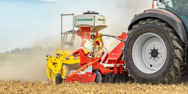 Комбинированный агрегат FOX 3000 D с дисковыми рабочими органами