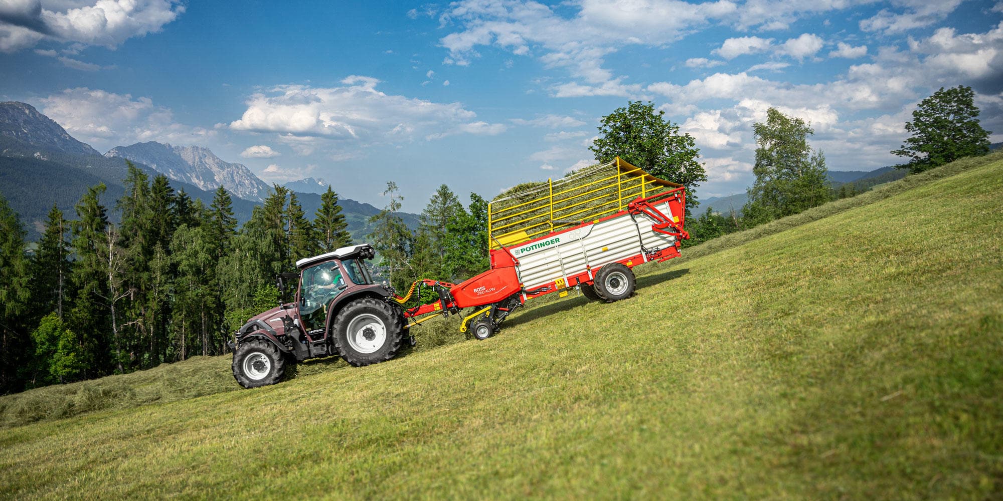 Погрузчик кормов BOSS 2000 ALPIN