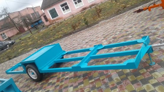 Візок садовий на три контейнери