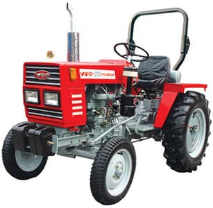 Трактор колесный YTO серий 180/200/SE250