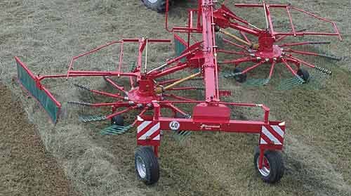 Грабли двухроторные Kverneland Taarup VARIO