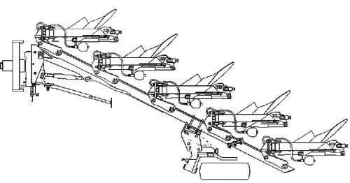 Плуг оборотный Rabe Super-Albatros