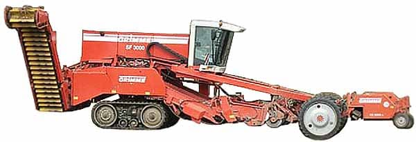 Копатель картофеля самоходный с перегрузочным элеватором Grimme SF 3000