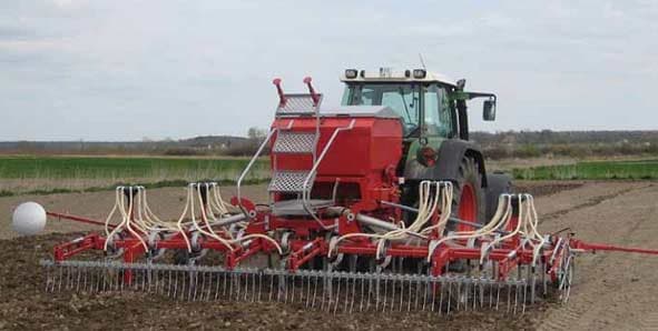 Агрегат для внесения удобрений и семян Kongskilde Vibro Seeder VS 400HF
