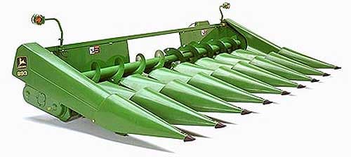 Жатка кукурузная для зерноуборочных комбайнов John Deere Kemper