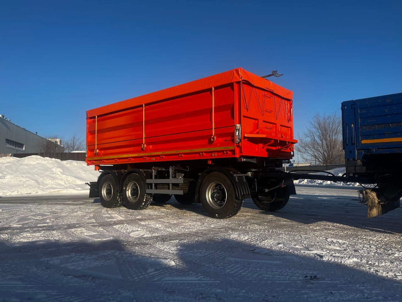 Прицеп зерновоз сельскохозяйственный МегаТрон 4589PB